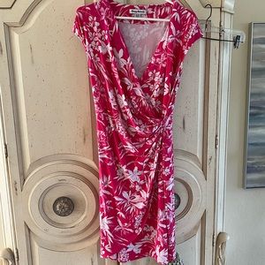 Tommy Bahama Printed Short Sleeve Wrap Dress 🌺